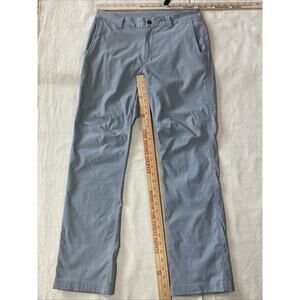 Stio Pants Mens 32 Long Gray Coburn Hiking Casual Stretch Performance Tech Light
